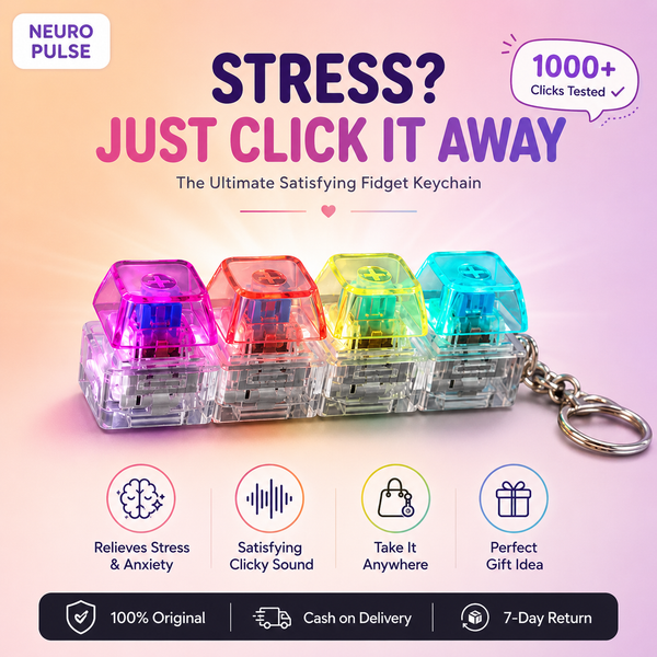 Keyboard Keychain for Stress & Anxiety Relief (Original)