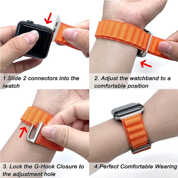 Alpine loop For apple watch