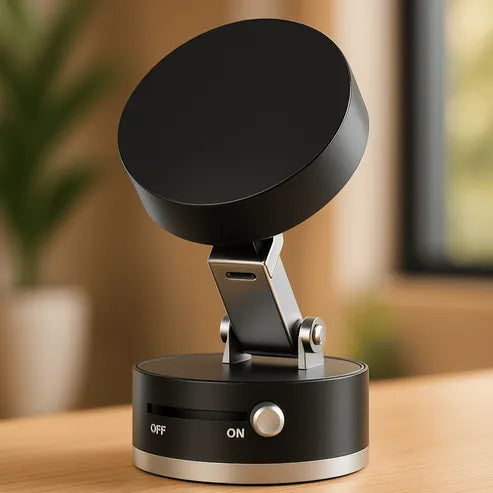 Foldable Magnetic Vacuum Car Phone Holder Foldable Suction Cup With Suction Cup Hands-Free Navigation For Smart Phone